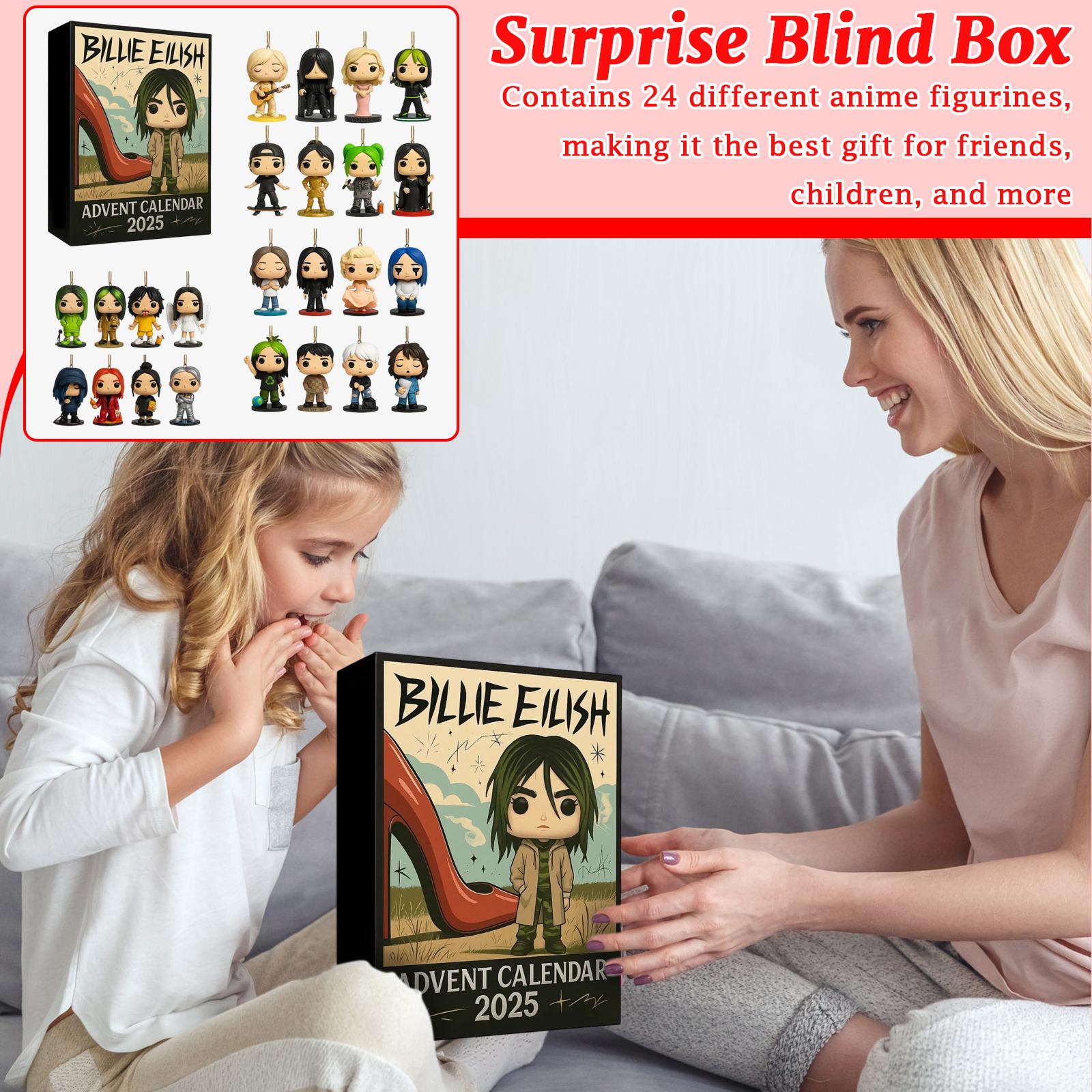 

Календарь обратного отсчета включает 24 подарка, календарь обратного отсчета и игрушки-сюрпризы One Size