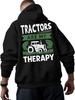 Tractors Are My Relax Men's Hoodie New Cool Street Style Printed Sweatshirt On the Back Free Style Tops for Autumn and Winter Clot
