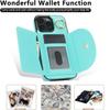 Applicable to iPhone16 mobile phone case, Samsung S24 ring card bag, anti-drop protective case, A55 lychee pattern insert card leather case.