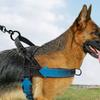 with Reflective Strips Walking Dog Leash Vest Nylon Dog Harness  German Shepherd