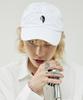 LMN3011 Marshmallow Ball Cap - White + Black