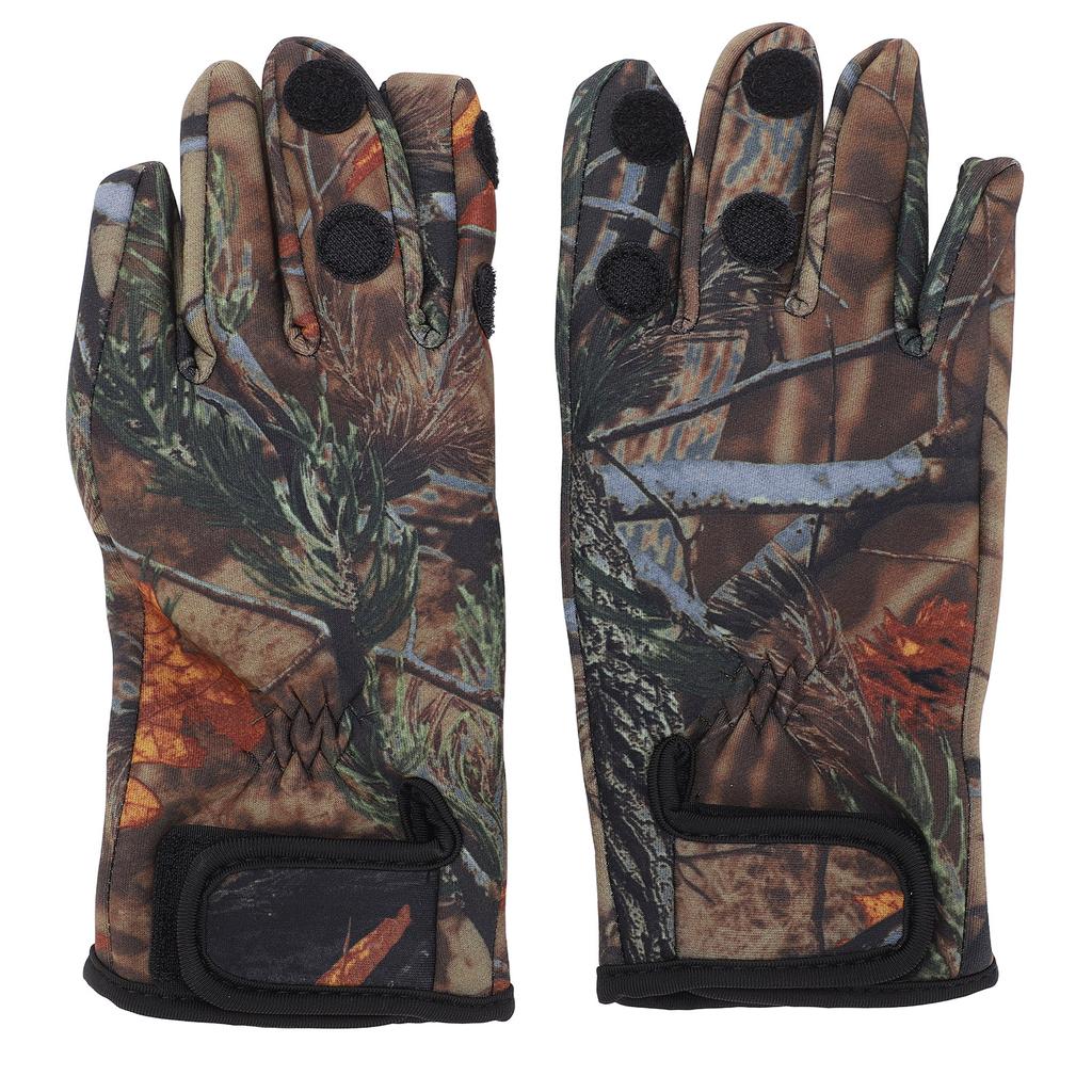 1 Pair Cycling Gloves Full Finger Anti Slip Breathable Winter Bike Riding Gloves for Men Women