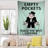 Monopoly Millionaire Dollar Money Cartoon Tapestry Bohemian Wall Tapestries Mandala Home Decor