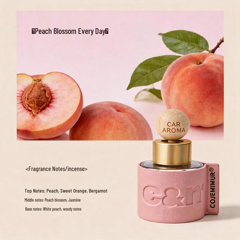 50ML High-End Car Fragrance Diffuser - Long-Lasting Essential Oil Air Freshener Ornament Gift