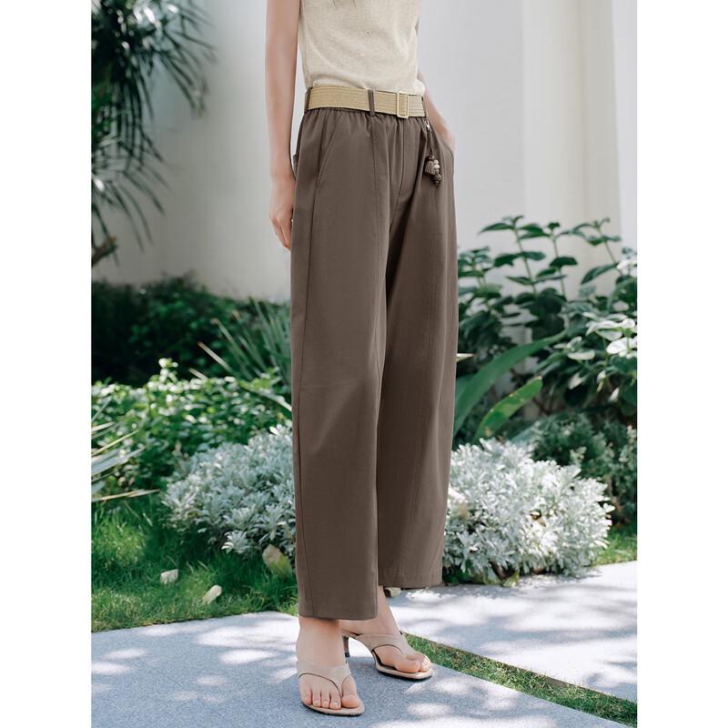 JUZI ANNACAU Damen Sommer Cropped Ballonhose