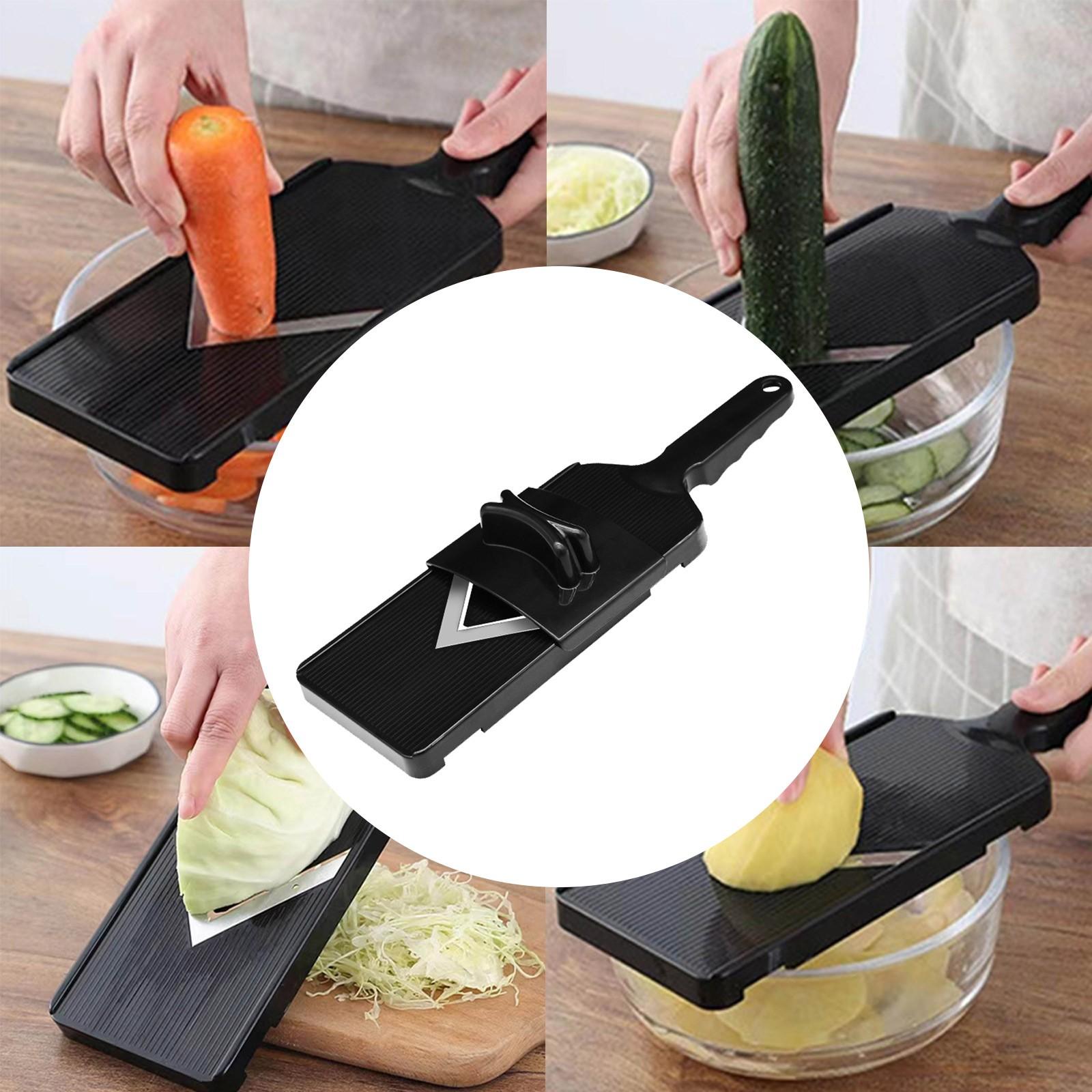 Stainless Steel Manual Vegetable Slicer & Grater Perfect For Cabbage Greens & Coleslaw Prep Berry Ceramic Fast Shipping чёрный
