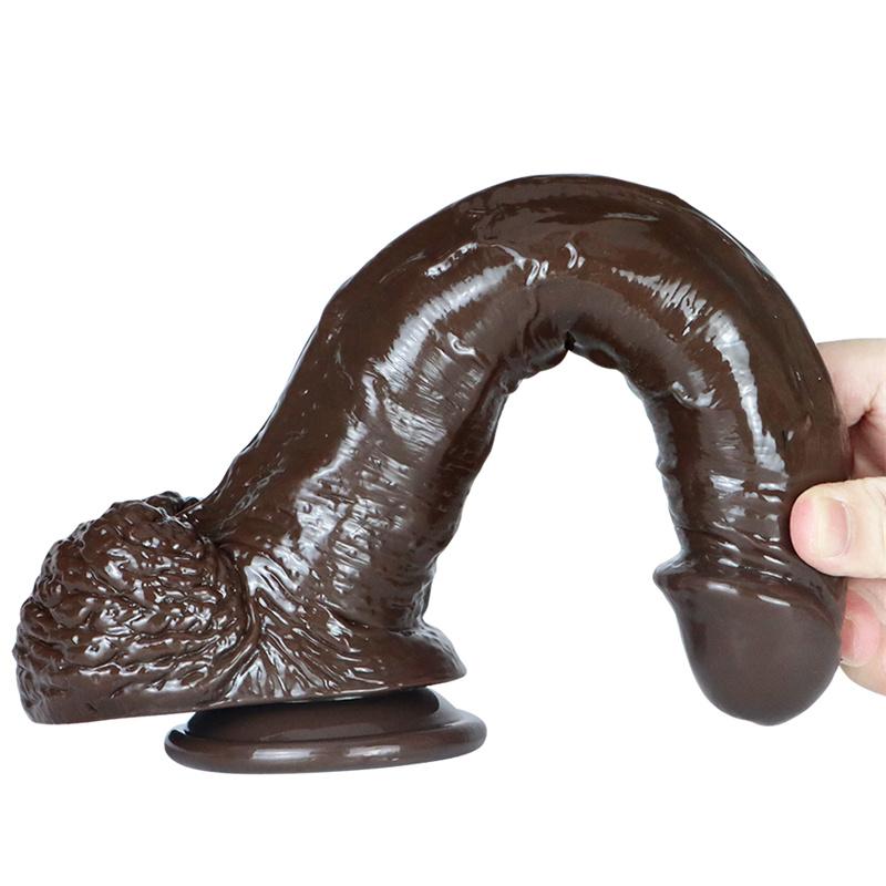 Multi-color Transparent Simulation Dildo Dildo Female Masturbation Device Anal Anal Plug Expansion Anal Big Penis