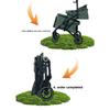Double Pet Stroller for Dogs and Cats Travel Carriage with Safety Beltsand 4 Lockable Wheels  Foldable for Multi-Pet Medium
