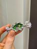 "Candy Secret Realm" Mori Green Candy Brooch Niche Unique Light Luxury Full Diamond Pin Symphony Exquisite Corsage