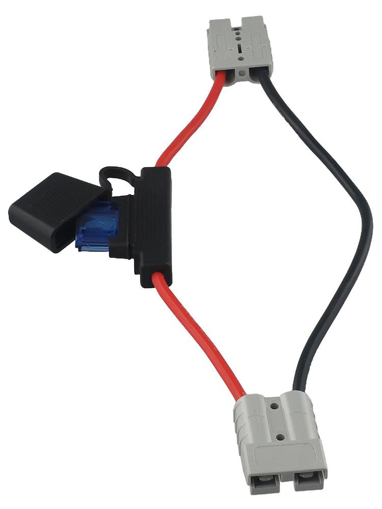 8AWG Power Cable Connector PVC+Copper Wire Reliable Performance Sturdy And Reliable Built-in MAXI Fuse Holder Easy To Use