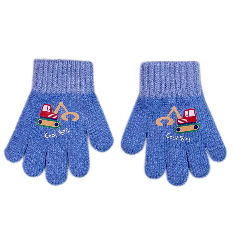 Winter Warmth: Cute Knitted Wool Gloves for Baby Boys & Girls