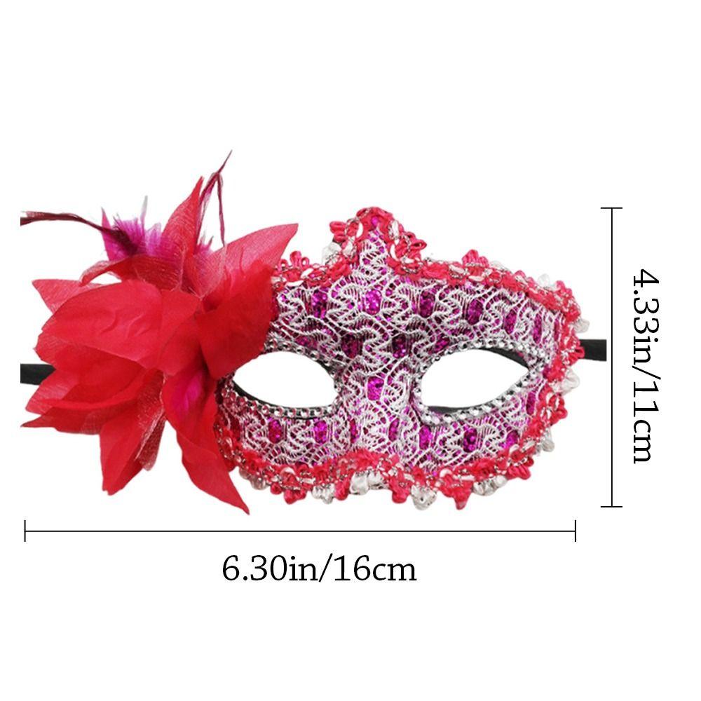 Carnival Party Masquerade Mask Venetian Party Eye Mask Fashion Half Face Mask  for Women