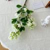 Artificial Flowers Lilac Bouquet for Home Office Decoration Realistic 3D Modeling Adjustable Stems Reusable Floral Arrangement Props