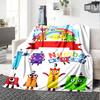 Numberblocks Theme Printed Blanket - Perfect for Couch, Bed, Travel & Outdoor Use | Machine Washable, Cozy & Durable.