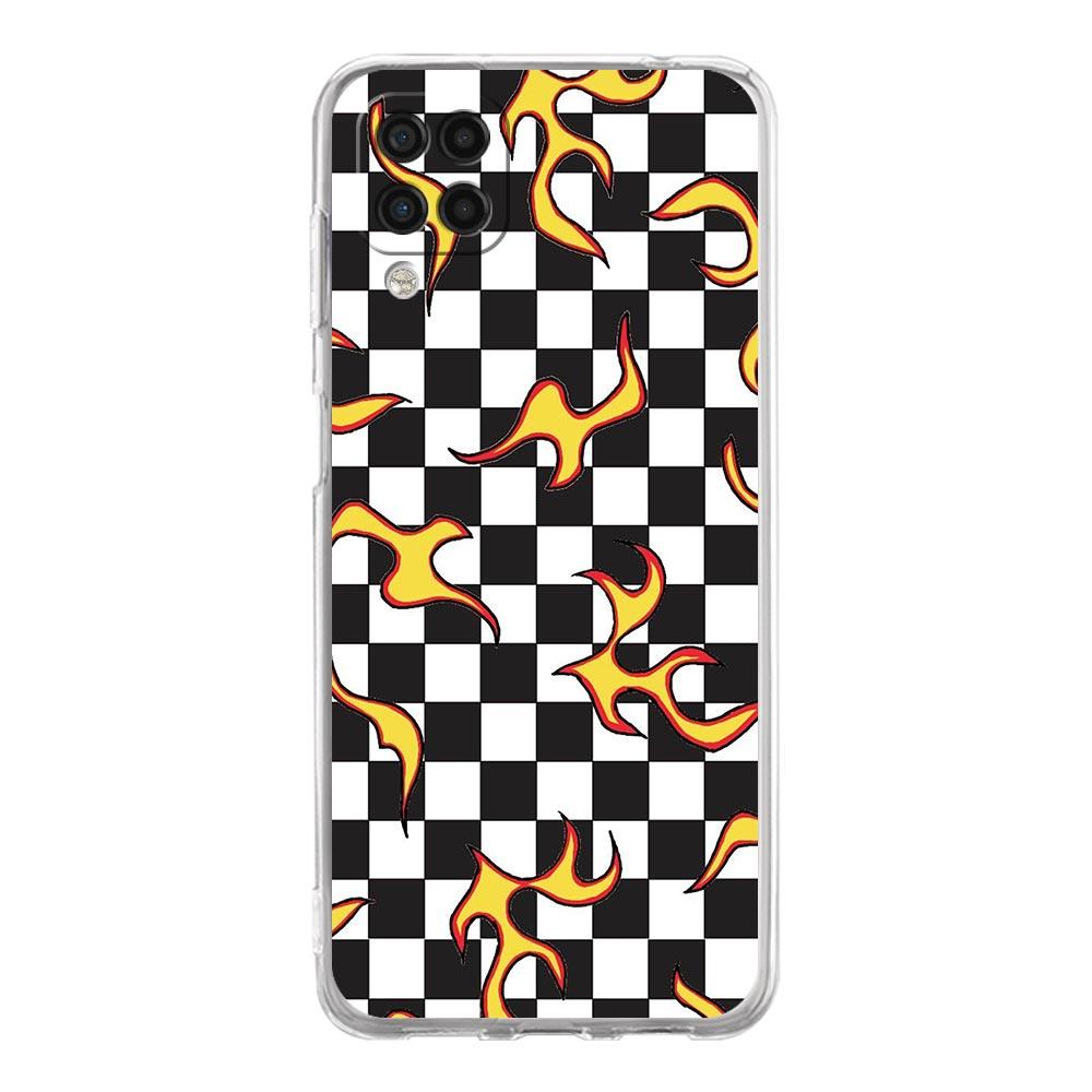 Phone Case For Samsung Galaxy A13 A33 A35 A55 A73 A53 A23 A51 A71 A21S A72 A31 A41 A05s A03S A15 A25 5G Cover Chess Board Art