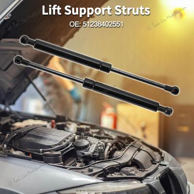 51238402551 2 Pièces Vérins de Capot Avant Support de Levage Amortisseurs Pour BMW X5 E53 2000 2001 2002 2003 2004 2005 2006 2007