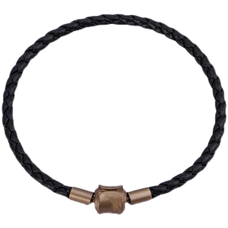 Vietnamese Gold-Plated Pixiu Bracelet with Baked Paint - Auspicious Beast Brass DIY Accessory