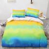 Rainbow Gradient Duvet Cover Collection Queen Size Rainbow For Kids Girls Cute Style Bedding Collection Polyester Single King Twin Quilt Cover