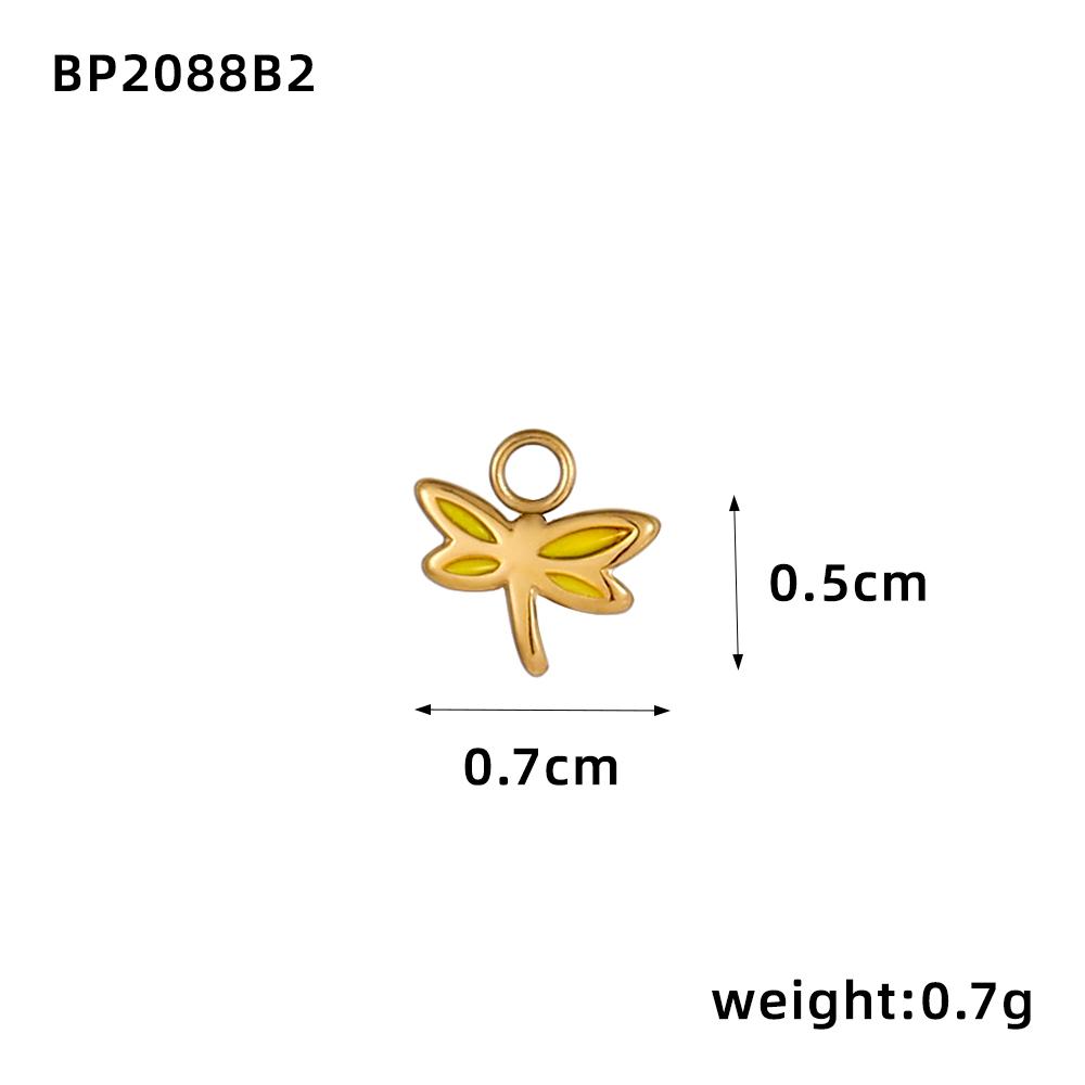 

CARLIDANA Summer Ocean Stainless Steel DIY Accessory Set-Gold Plated Shell Mermaid Dolphin Pendant for Children Women Jewelry
