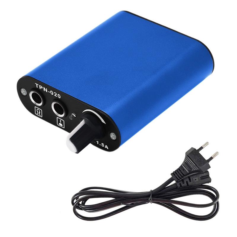 Oulang Mini Tattoo Power Supply & Foot Pedal Equipment Mini Tattoo Power Supply