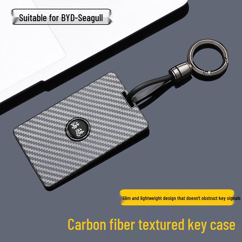 BYD Seagull Key Covers & Card Holder, 2025 Smart/Vitality Edition, Premium Protective Case Buckle.