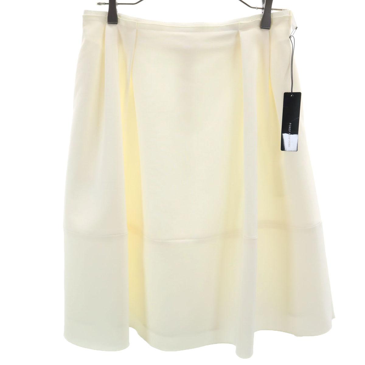 

FOXEY NEW YORK сделано в Японии юбка-миди клеш 40 белая Женская Б/У