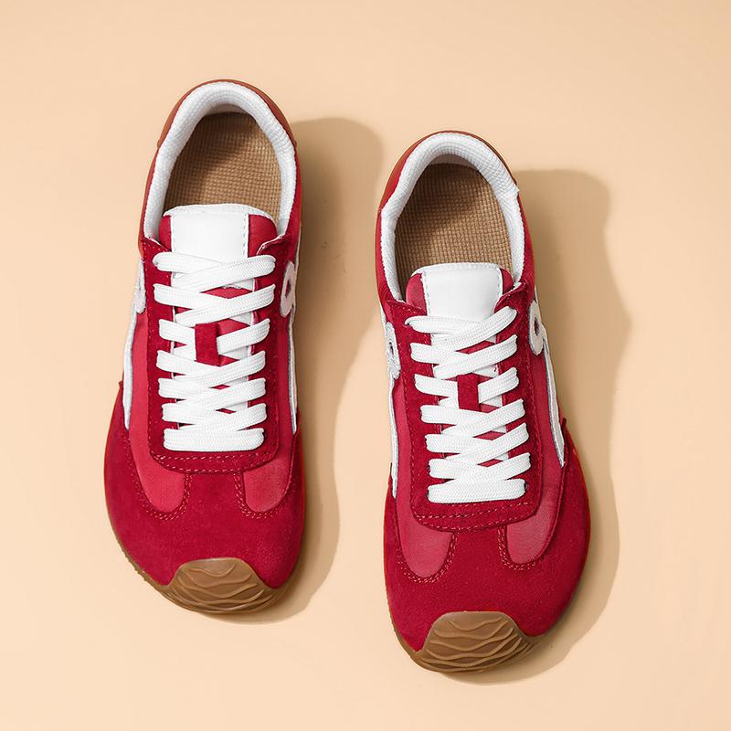 Fashion New Trend Men's Tenis Masculino Suede Leather Casual Shoes Fashion Male Sports Shoes Skateboard Footwear Leisure Walk Sneakers