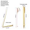 3/4pcs 99.9% Copper Detector Rod Metal Detector Rod With Pendulum Pendant For Treasure Hunting Divination Tools