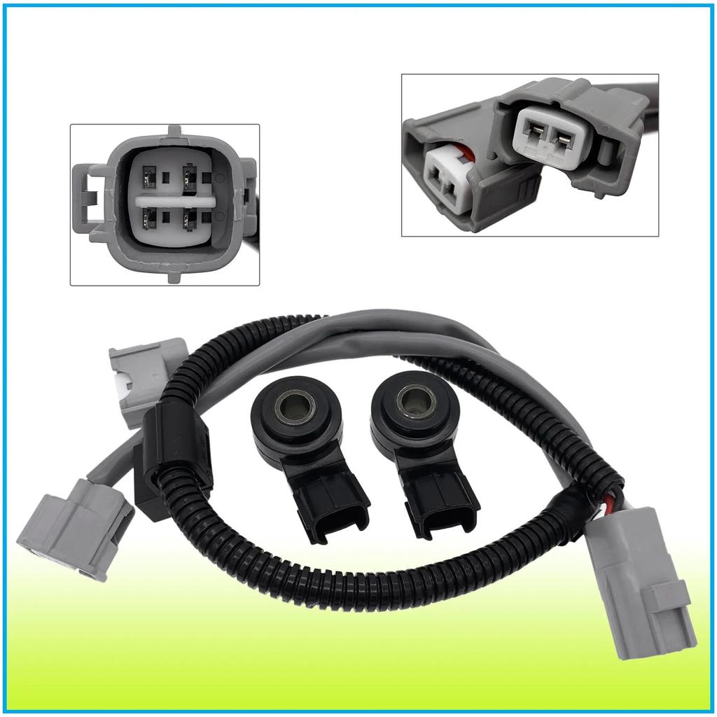 1 Set Engine Knock Sensor & Harness Wire For Toyota Tundra 4.0L 4.7L 5.7L 2005-2009 Sienna 2.7L 3.3L 3.5L 2004-2012 82219-08010