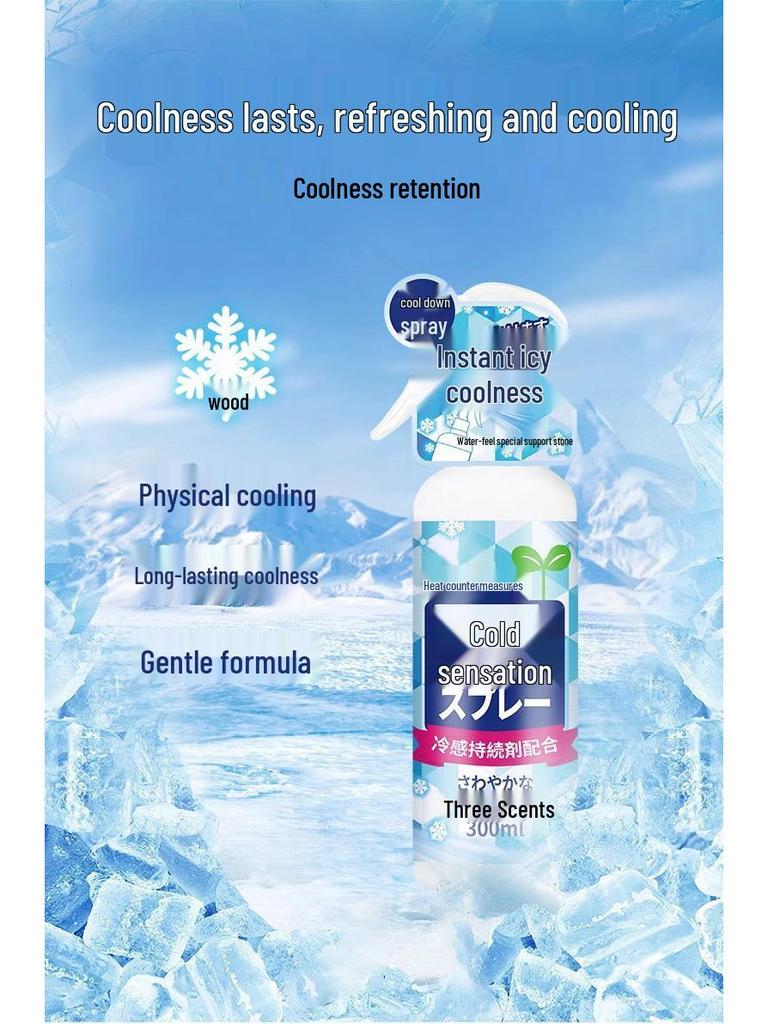 Minty Cooling Spray for Fever & Heat Relief