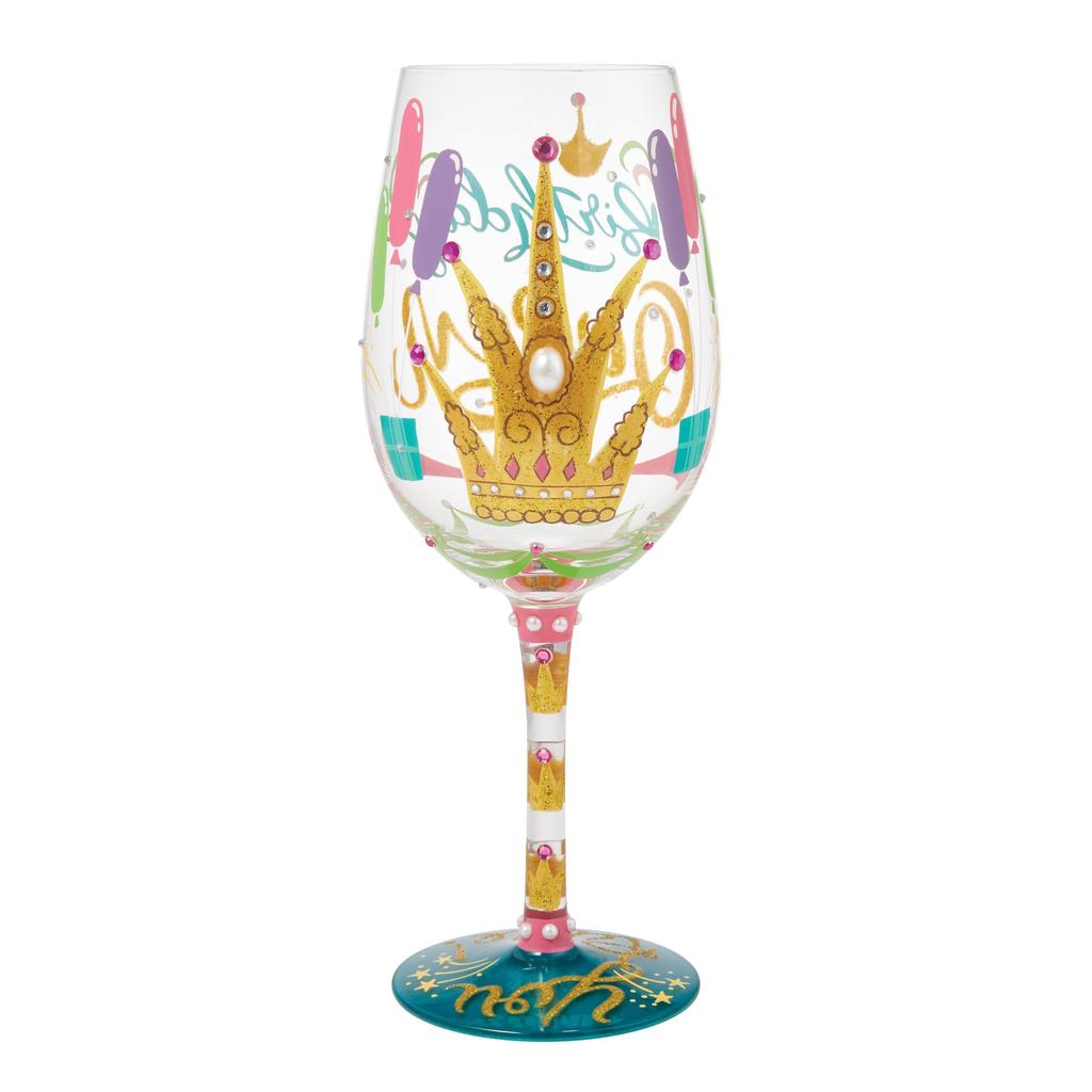 Lolita Wine Glass Birthday Queen 6016400