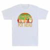 Tee Flowers Sunset Vintage Gardening Cactus Unisexs Pot Head Retro Cotton TShirt