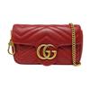 [Pre-Owned] GG Marmont Vintage Metal Logo Quilted Leather Mini Shoulder Bag - Very Good #16BZBDH