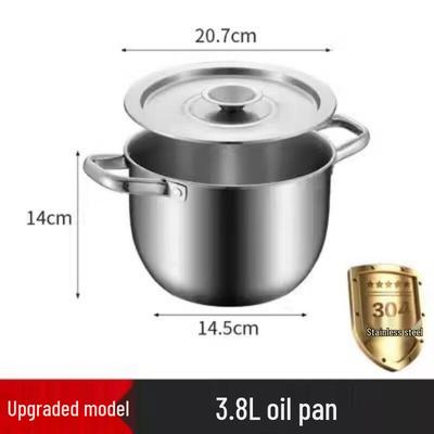 ZISIZ Stainless Steel Oil Draining Pot