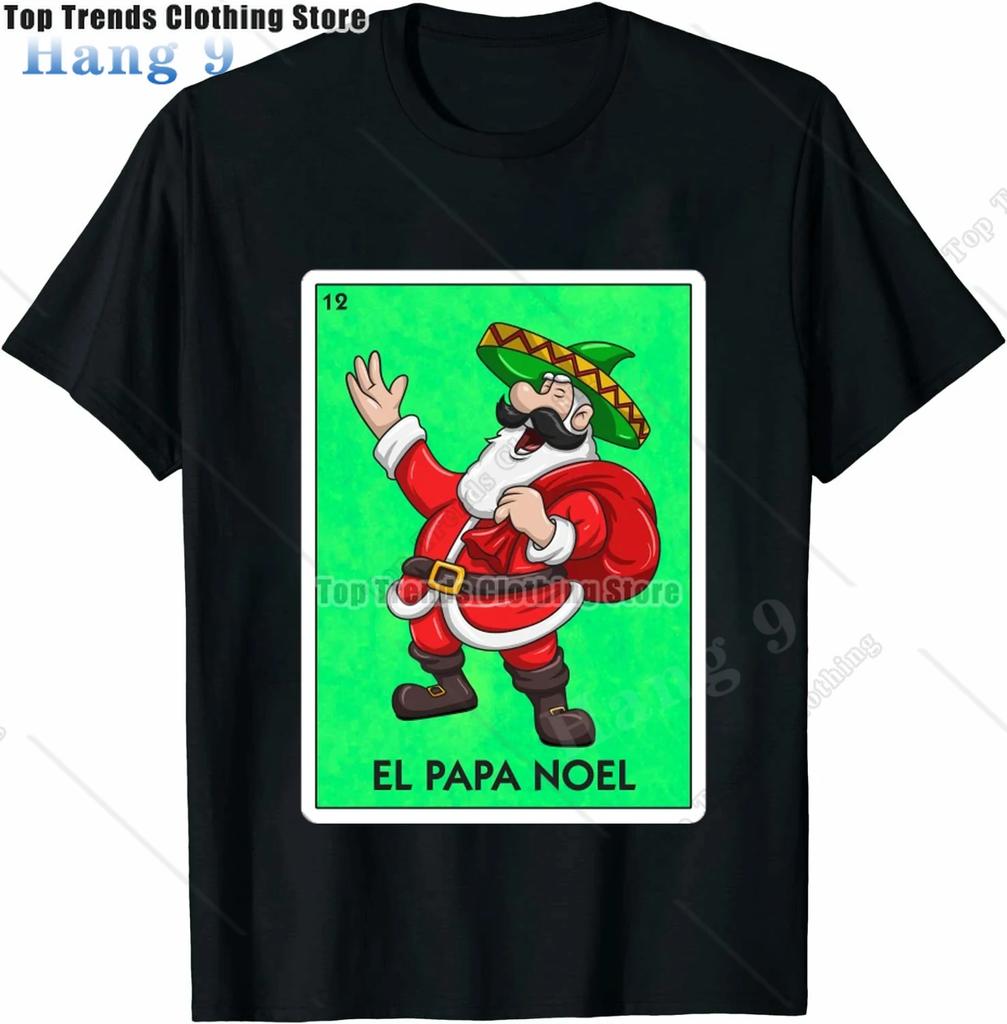 La Calavera Κρανίο Loteria Μεξικάνικο Μπίνγκο Ανδρικό T-Shirt Πρωτότυπο Αστείο Οικογενειακό T-Shirt Μαύρο Κοντομάνικο
