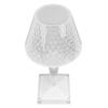 Crystal Acrylic Table Lamp Touch Control 3 Colors Stepless Dimming Cordless Desk Light for Bedroom