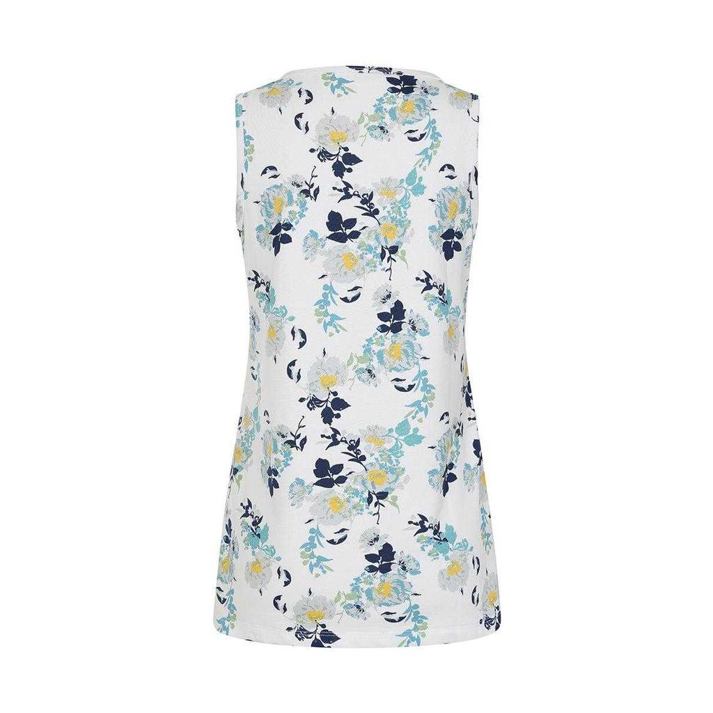 Lazy Jacks Womens/Ladies Fleur Printed Vest Top