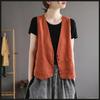 Gilet da donna primaverile ed estivo taglia grande gilet estivo da donna gilet senza maniche