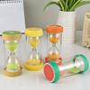 Portable Fruit Sand Clock Colorful Sand Hourglass Timer Stylish 3 Minutes Hourglass  Child