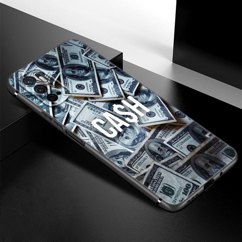 

Чехол для телефона Money Dollars Gold Coin для Xiaomi Redmi Note 7 8 8T 9 9S 10 10S 10T 11 11S 4G 11E 11T Pro 5G, мягкий черный чехол из ТПУ Redmi Note 7(Pro)