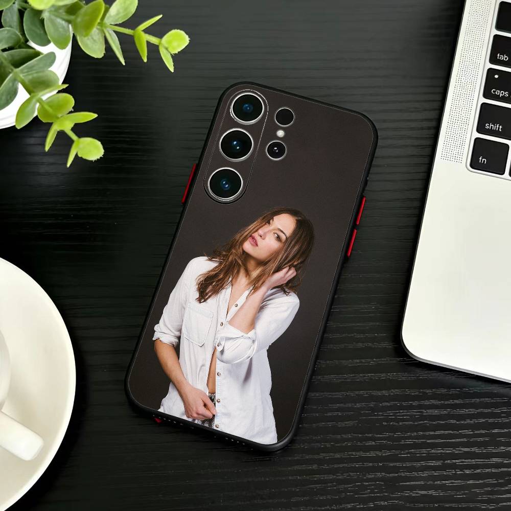 Miss Germany D-JasminSchmid Phone Case For Samsung S26,S25,S24,S23,S22,S30,S21,Ultra,Plus,FE 5G Black Soft Cover
