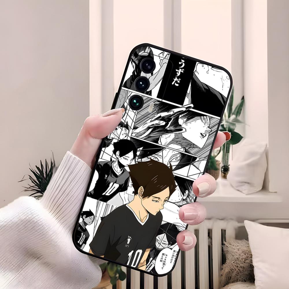 Anime A-Haikyuu Phone Case For Samsung S26 S25 Edge S24 S23 S22 S21 S20 Ultra Plus Fe A55 56 15 4G 5G Galaxy Silicon Cover