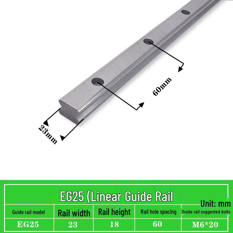Precision Linear Guide Block Assembly EGH/EGW Series (15-65) CA SC
