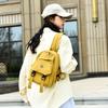 Schoolbag1011 New Casual Multi-functional Women's Backpack Breast Bag Diagonal Span Portable Versatile Women's Backpack Simple Travel Bag