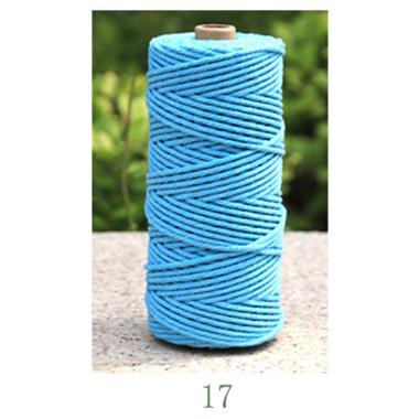 Braided Rope 2mm 3mm 4mm 5mm Cotton Tassel Thread