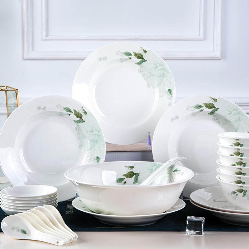 Ru Han 18-Piece Chinese Ceramic Dinnerware Set