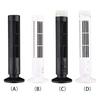 LED Tower Fan Bladeless Cooling Fan 2 Gear Speed Mini Vertical Conditioner No Leaf Air Conditioner for Living Room Bedroom