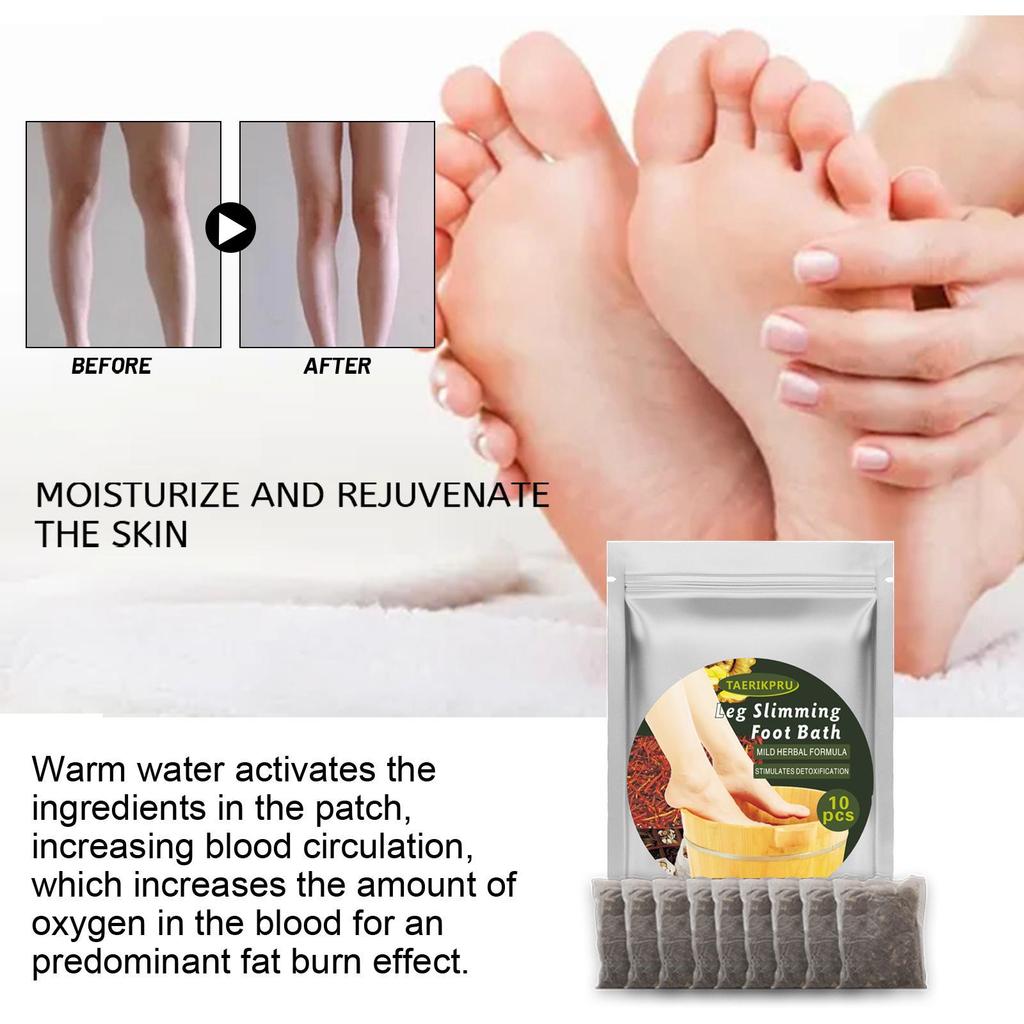 Mugwort & Ginger Foot Soak Bag: Relieve Muscle Tension & Foot Care