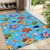 Mario Friends Adventure Carpet Rug Soft Washable Anti Slip Home Living Room Sofa Mats Personalized Christmas Rug
