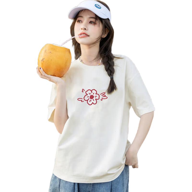 

TonLion Women s Front Print Short Sleeve T-Shirt S